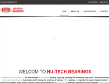 Tablet Screenshot of nutechbearings.com